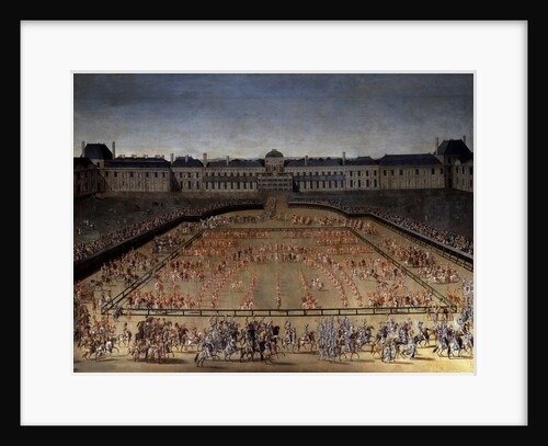 The Grand Carousel given by Louis XIV, 1662 by Henri de Gissey
