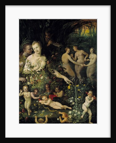 Allegory, called Allegory of Water or Allegory of Love by Fontainebleau School by Anonymous