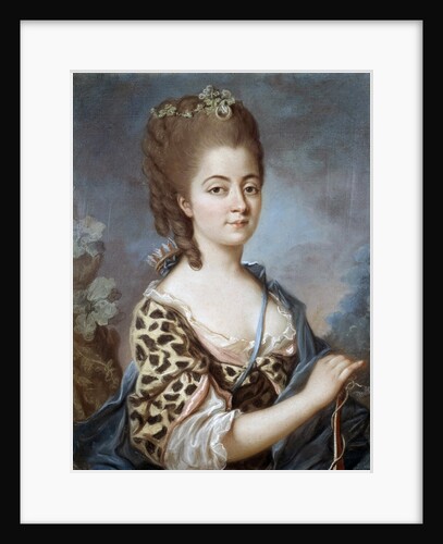 Portrait of Marie Aurore de Saxe, grandmother of the writer Georges Sand by Anonymous