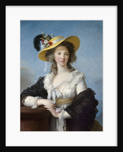 Portrait of the Duchess of Polignac by Elisabeth Vigee-Lebrun