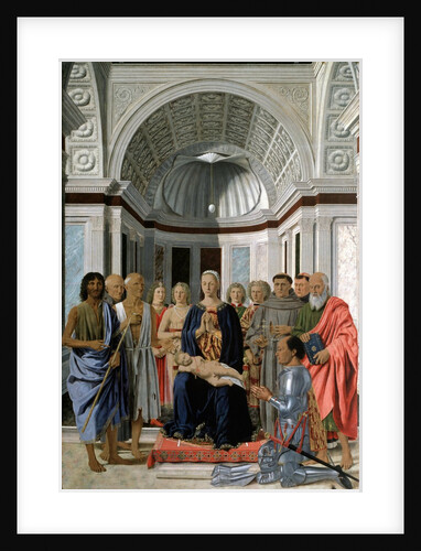 Madonna and Child with Saints by Piero della Francesca