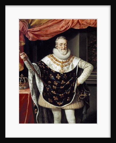 Portrait of Henry IV by Frans Pourbus the Younger