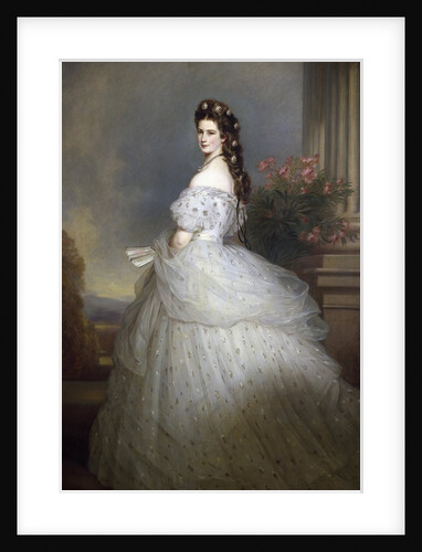 Empress Elizabeth of Austria and Bavaria by Franz Xavier Winterhalter