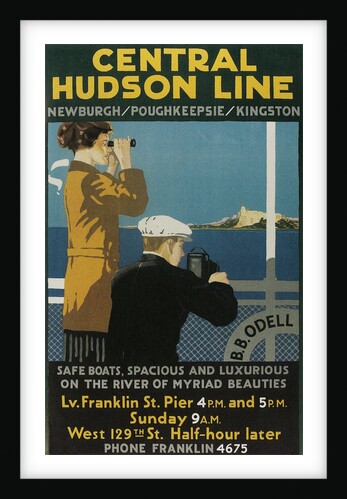 Travel Poster, Central Hudson Line by Anonymous