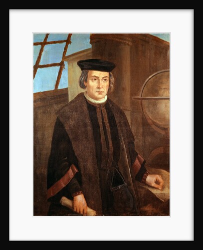 Portrait of Christopher Columbus by Jose Roldan