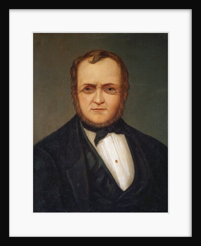 Portrait of Camillo Benso Count of Cavour by Giacomo Ulisse Borzino