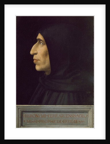 Portrait of Girolamo Savonarola by Fra Bartolomeo