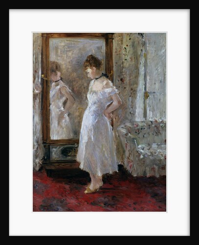 The Psyche Mirror by Berthe Morisot