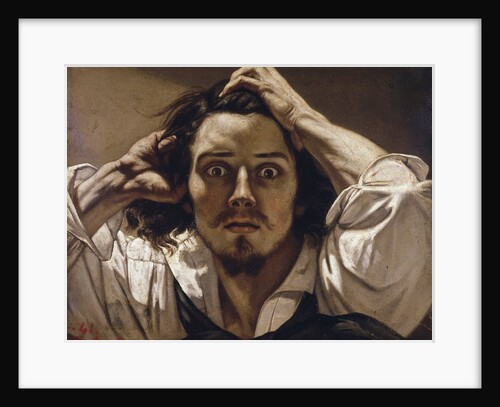 The Desperate Man (Self-portrait) by Gustave Courbet