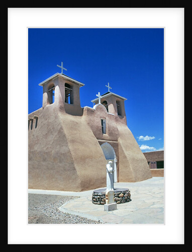 ranchos de taos church by Anonymous
