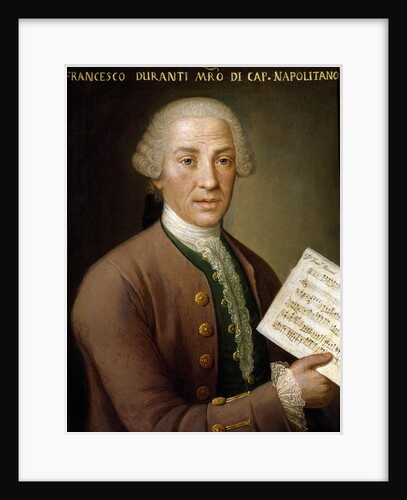 Portrait of Italian composer Francesco Durante by Anonymous