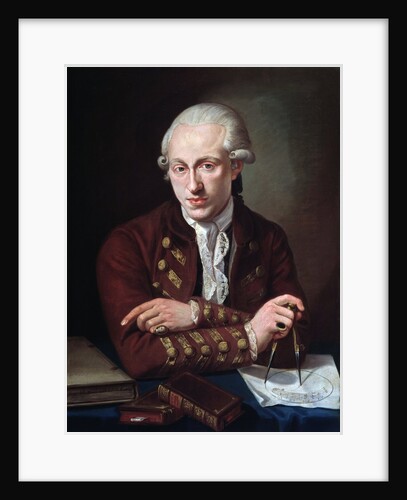 Portrait of Danish composer Thomas Christian Walter by Angelo Crescimbeni