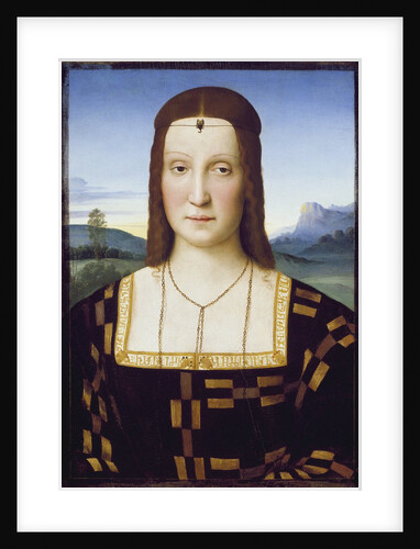Portrait of Elisabetta Gonzaga by Raphael