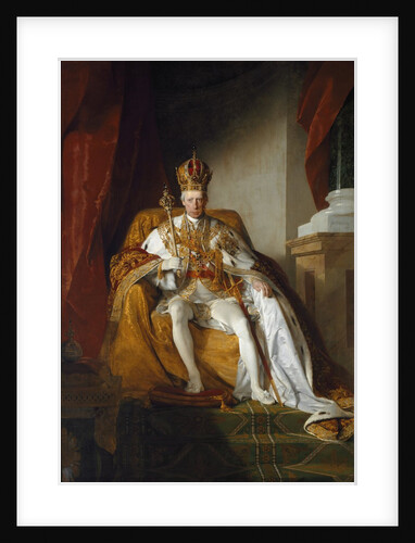 Portrait of Emperor Francis II of Austria by Friedrich Amerling