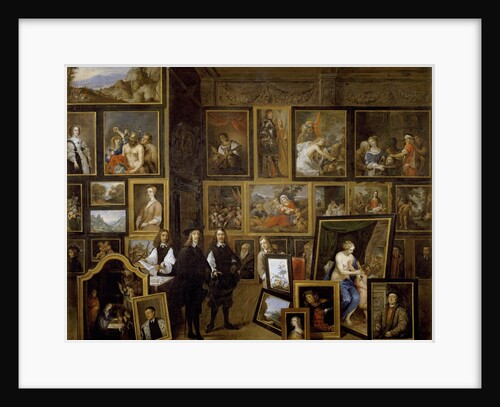 Archduke Leopold Wilhelm in his Picture Gallery David the Younger Teniers by Anonymous