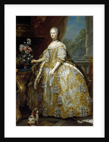 Portrait of Maria Leszczynska by Carle Van Loo