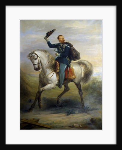 Portrait of Victor Emmanuel II of Italy by Ferdinando Folchi