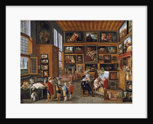 An Art Gallery by Hans III Jordaens