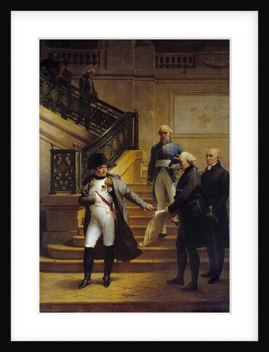 Napoleon visiting the Palais-Royal on 1807 by Merry Joseph Blond