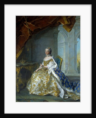 Portrait of Louise Elisabeth of France by Jean Marc Nattier