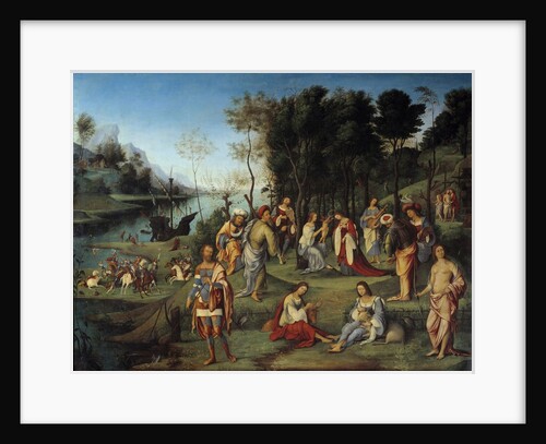 Allegory of the Court of Isabelle d'Este by Lorenzo Costa