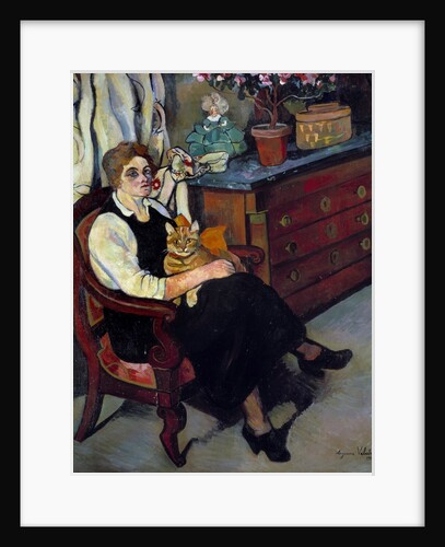 Portrait of Miss Lily Walton by Suzanne Valadon