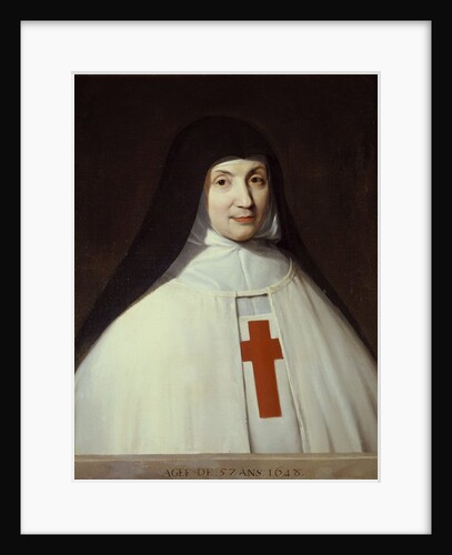 Portrait of Mother Angelique Arnauld, 1648, by Philippe de Champaigne