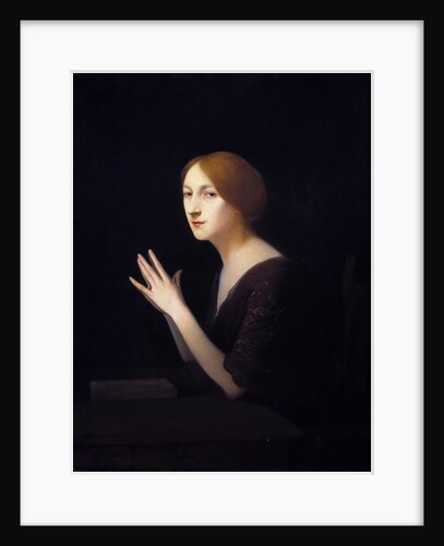 Portrait of Marguerite Moreno by Joseph Granie