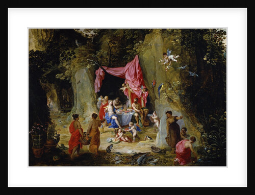 Odysseus and Calypso by Hendrik van Balen