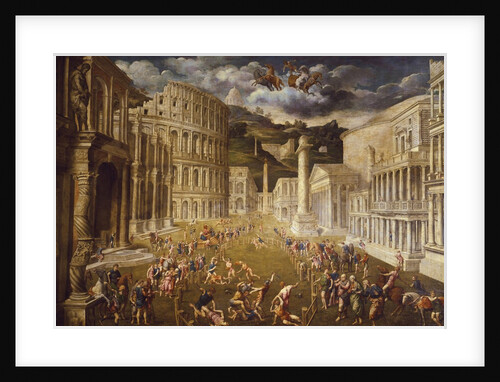 Battle of the Gladiators by Paris Bordone