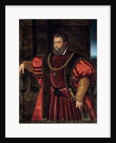 Portrait of Alfonso d'Este duke of Ferrara by Anonymous