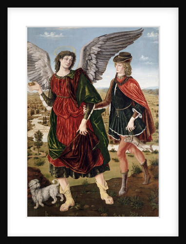 Tobias and the Archangel Raphael by Antonio Pollaiuolo