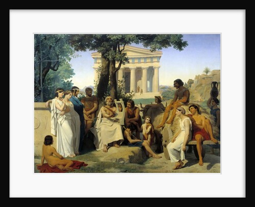 Homer by Jean Baptiste Auguste Leloir