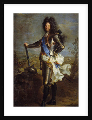 Portrait of Louis XIV of France, by Hyacinthe Rigaud