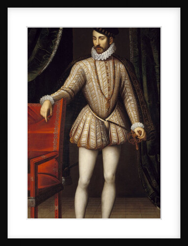 Portrait of Charles IX by Francois Clouet