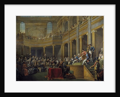 The Council of the Cisalpine Republic by Nicolas Monsiau