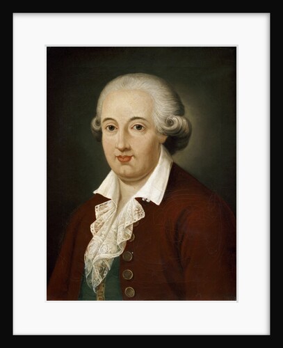 Portrait of Italian composer Domenico Cimarosa by Anonymous