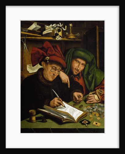 The Usurers by Marinus Van Reymerswaele