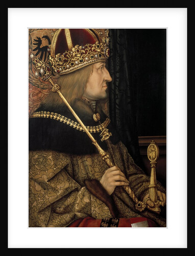 Portrait of Frederick III, Holy Roman Emperor by Hans Burgkmair the Elder