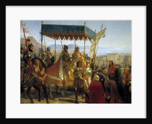 Entry of Charles VIII into Naples, May 12th, 1495, by Feron Eloi