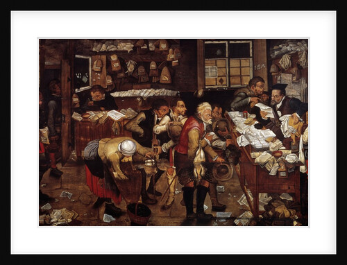 Pawnbroker by Flemish School