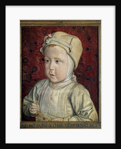Portrait of the Dauphin Charles Orlant by Jean Hey
