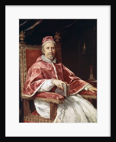 Portrait of Pope Clement IX (1600-69) by Carlo Maratta