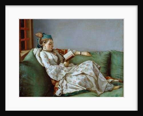 Portrait of Marie Adelaide of France by Jean-Etienne Liotard