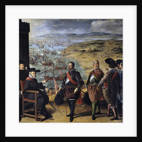 The defense of Cadix (Spain) against the English by Francisco de Zurbaran