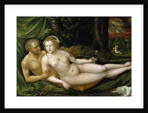 Lot and his daughters by Albrecht Altdorfer