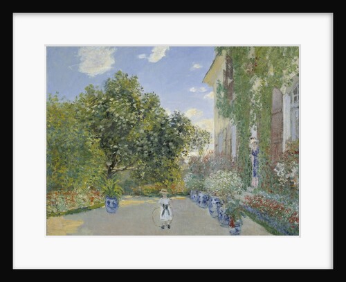 The artist's house at Argenteuil by Claude Monet