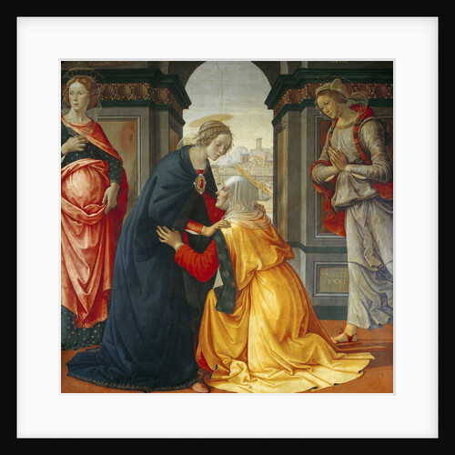 The Visitation by Domenico Ghirlandaio
