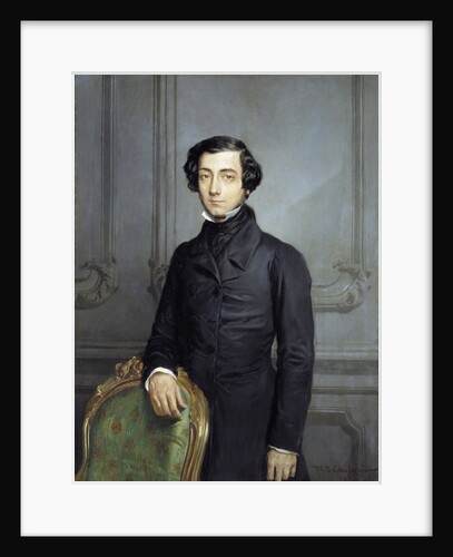 Portrait of Alexis de Tocqueville by Theodore Chasseriau