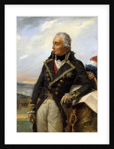 Portrait of Nicolas, Baron de Luckner by Auguste Couder